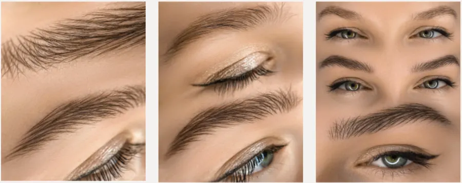 Brows, lips and eyeliner results at Soulu