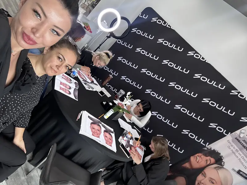 Nanoblading training session at Soulu Academy in Edgewater, NJ
